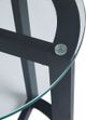 Olliix by INK+IVY Evan Black Round Glass Accent End Table-3