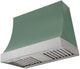 AGA Marquee 36" Mineral Green Wall Mounted Range Hood with Brushed Nickel Trim-0