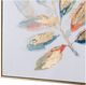 Crestview Collection Saige 2-Piece Blue/Gold Wall Art-1