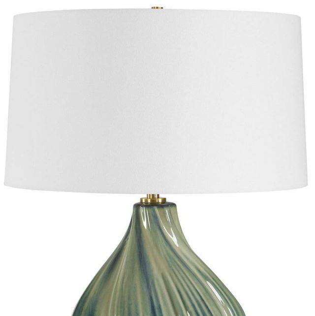 Uttermost® Tausha Blue/Muted Green Table Lamp-3