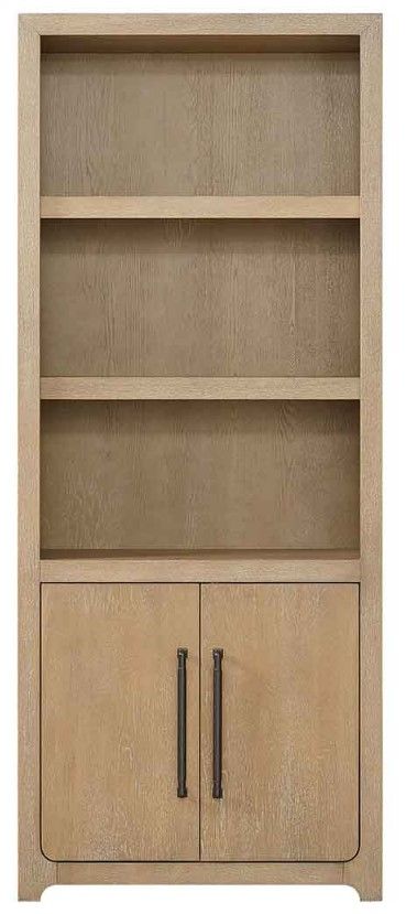 Martin Furniture Canyon Drive Office Natural Oak 78" Bookcase-1