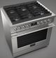 Fulgor Milano Accento 36" Stainless Steel Pro Style Gas Range-2