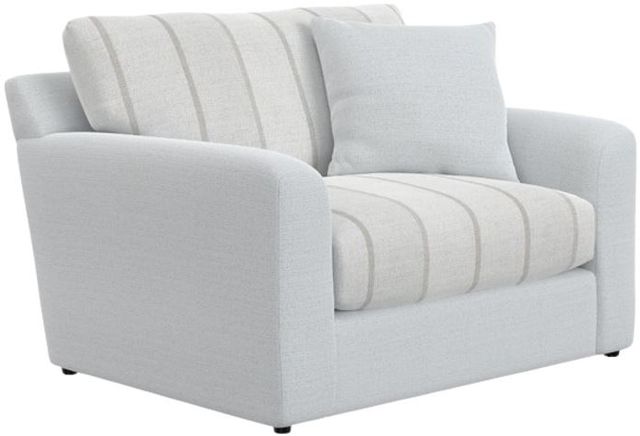 Jackson Furniture Lindsey Platinum/Snow Chair and a Half-0
