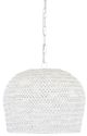 Currey & Company Piero White Small Chandelier-1