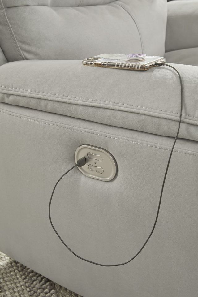 Signature Design by Ashley® Next-Gen Gaucho Fossil Power Recliner-3