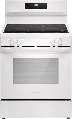 Frigidaire® 30" White Freestanding Electric Range