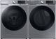 Samsung Platinum Front Load Washer & Gas Dryer Laundry Pair-1
