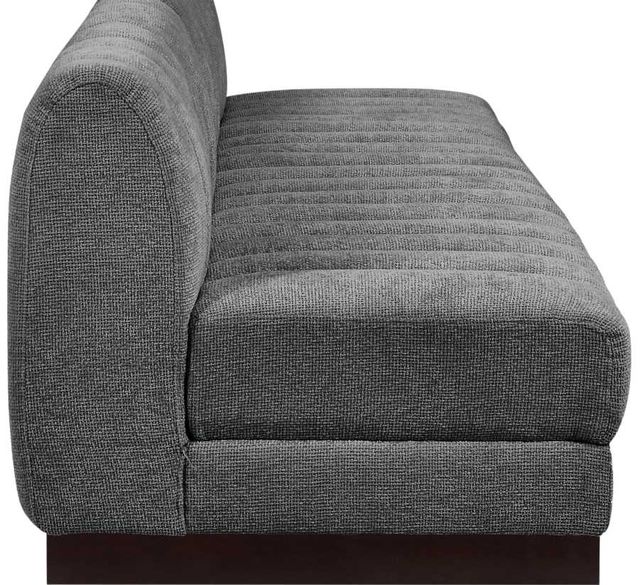 Meridian Furniture Quinn 4-Piece Gray Modular Armless Sofa-2