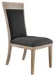 Uttermost® Encore Dark Gray Armless Chair-0