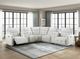 Homelegance® Salida 7-Piece White Modular Power Reclining Sectional with Power Headrests-1