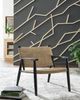 Signature Design by Ashley® Halfmore Black/Natural Accent Chair-4