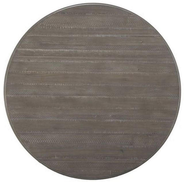 Mazin Furniture Cardano Driftwood Light Brown Round DIning Table-2