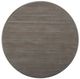 Mazin Furniture Cardano Driftwood Light Brown Round DIning Table-2