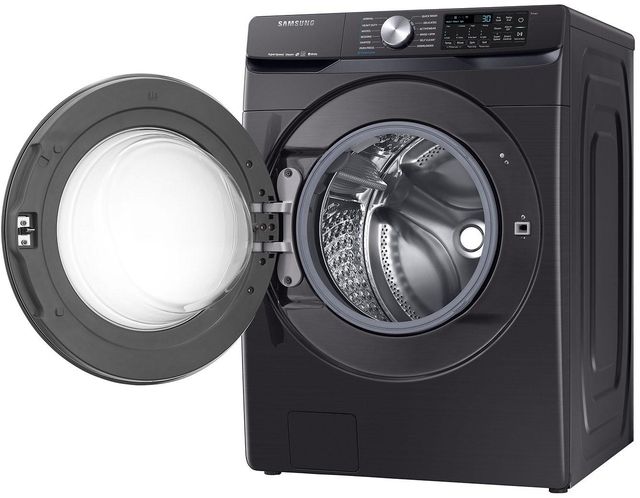 Samsung 4.5 Cu. Ft. Fingerprint Resistant Black Stainless Steel Front Load Washer-2