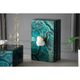 A & B Home Bethany Blue 8" Marbled Box-4