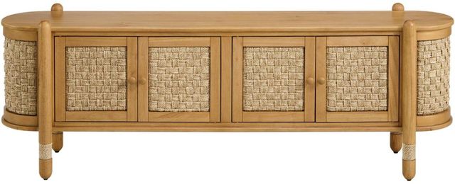 Martin Svensson Seagrass & Wood Natural TV Stand-1