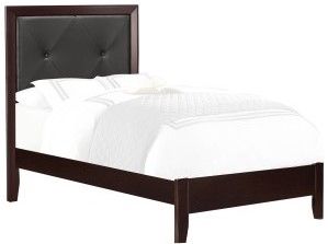 Mazin Furniture Edina Cherry Twin Bed-0