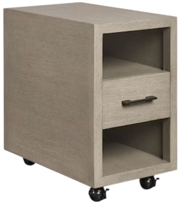 Bassett® Furniture HomeWork Graystone Storage Cart-0