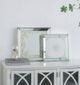 A & B Home Violet 2-Piece Champagne Mirrored Square Tray Set-5