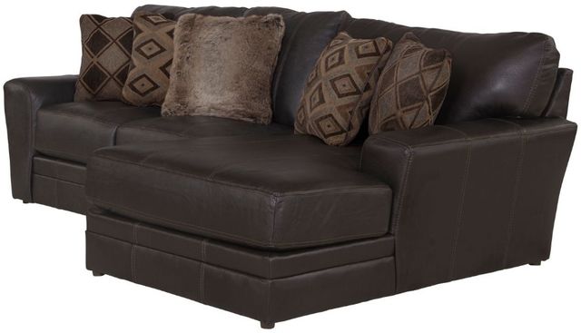 Jackson Furniture Denali 2-Piece Chocolate Right-Arm Facing Loveseat Sectional and Chaise-3