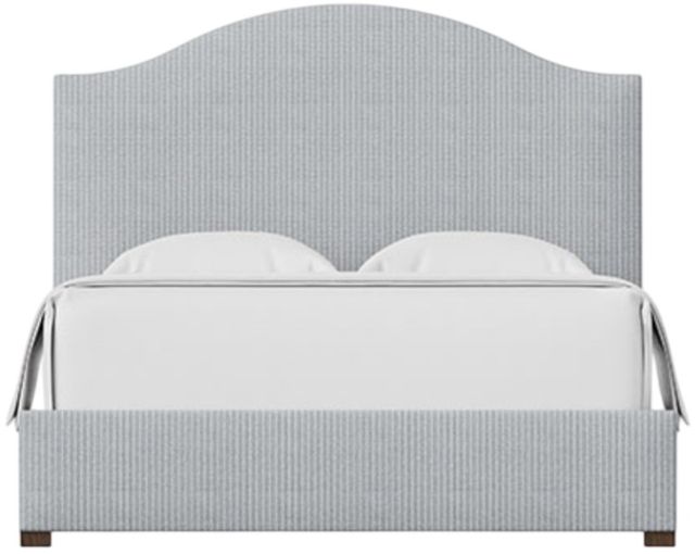 Artisan & Post by Vaughan-Bassett Emily Navy Stripe King Upholstered Panel Bed-0