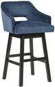 Signature Design by Ashley® Tallenger 2-Piece Blue/Dark Brown Bar Stool Set-1