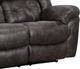 HomeStretch Denali Charcoal Reclining Sofa-2