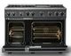 Viking® 7 Series 48" Cast Black Pro Style Natural Gas Range with 12" Reversible Griddle-1