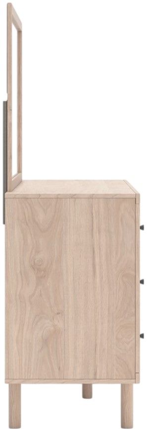 Signature Design by Ashley® Shapella Tan Dresser and Mirror-3