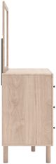 Signature Design by Ashley® Shapella Tan Dresser and Mirror-3