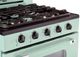 Unique Appliances 30" Summer Mint Green Classic Retro Off-grid Freestanding Gas Range-2