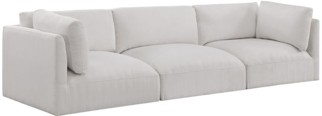 Meridian Furniture Ease 3-Piece Cream Modular Sofa-0
