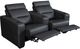 Salamander Designs® TC3 AV Basics Black Wedge Two-Seat Power Reclining Theater Seating-1