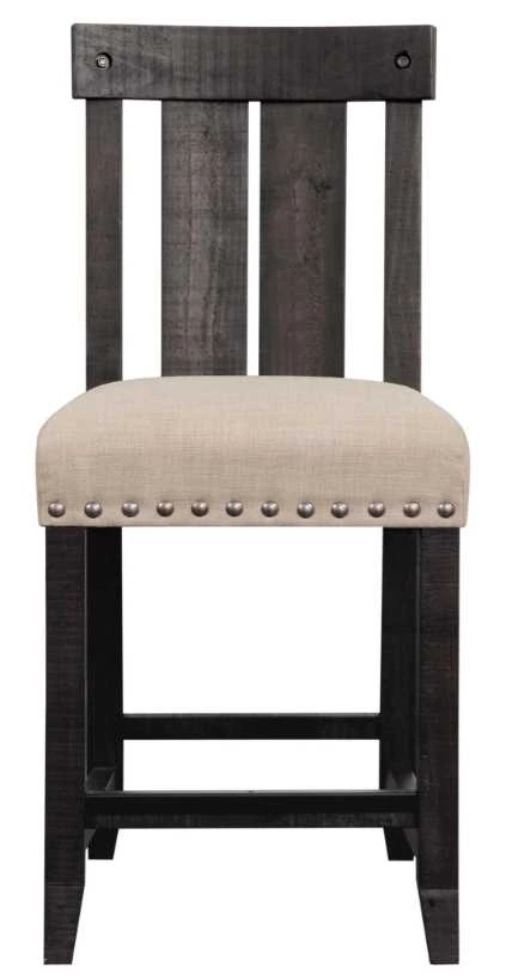 Modus Furniture Yosemite Neutral Tan/Rustic Dark Cafe Counter Stool-2