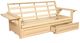 Kodiak Furniture Phoenix Antique White Full Futon Frame with Storage-0