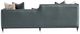 Michael Amini® La Francaise Azure/Black Mansion Sofa-4