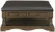 Homelegance® Rochester Dark Brown Cocktail Table with Brown Base-2