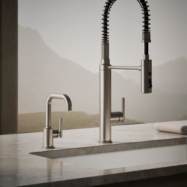 KOHLER® Purist® Vibrant Stainless Beverage Faucet-2