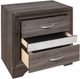 Mazin Furniture Luster Gray Nightstand-2