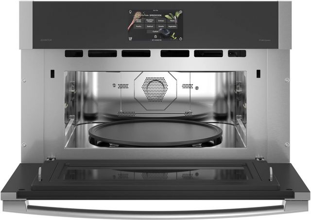 GE Profile™ 30" Stainless Steel Electric Speed Oven-1