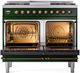 Ilve® Nostalgie II Series 40" Emerald Green Pro Style Dual Fuel Range-1