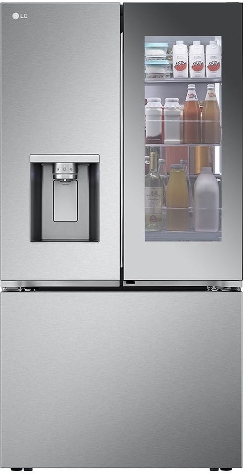 LG 36 in. 30.7 Cu. Ft. Smudge Resistant Stainless Steel French Door Refrigerator-3
