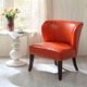 Olliix by Madison Park Orange Hilton Armless Accent Chair-4