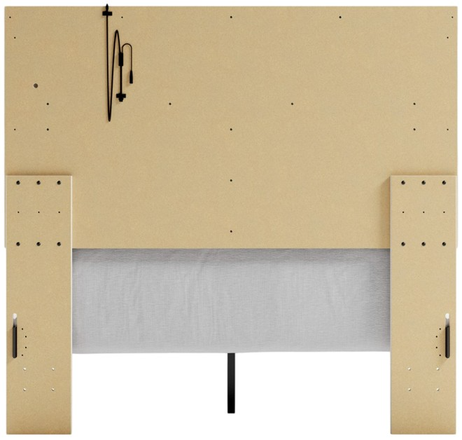 Signature Design by Ashley® Altyra White Full Panel Bed-4
