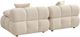 TOV Furniture Calliope Off-White Loveseat-2