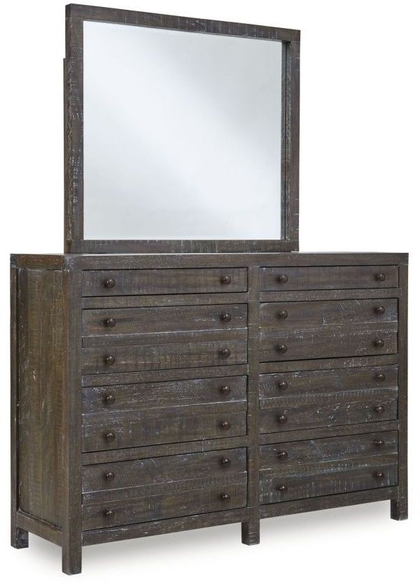Modus Furniture Townsend Gunmetal Dresser-2