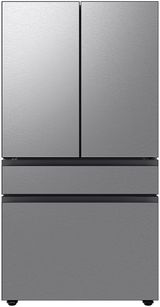 Samsung BESPOKE 22.8 Cu. Ft. Stainless Steel Counter Depth French Door Refrigerator