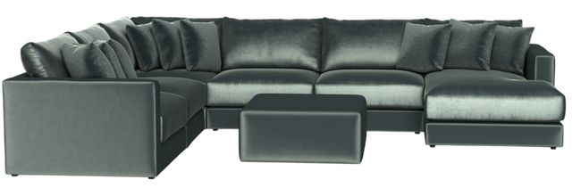 Jackson Furniture Remington 7-Piece Pine L-Shape Sectional and Chaise-3