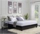 Elements International Abby Black King Platform Bed-2