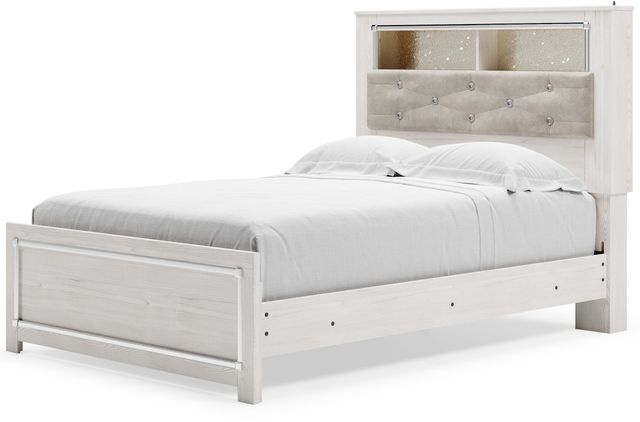 Signature Design by Ashley® Altyra White Full Panel Bookcase Bed-1